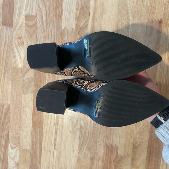 Camel Snake Mid-Calf Booties - Picture 9 of 11